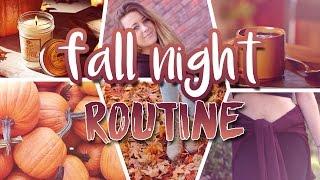 FALL NIGHT ROUTINE 2015! | Lauren Jane