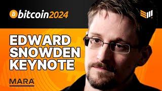 Edward Snowden Bitcoin 2024 Keynote Speech