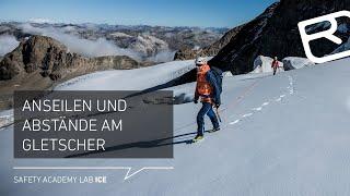 Anseilen am Gletscher: Abstände in der Seilschaft, Bremsknoten & mehr - Tutorial (11/18) | LAB ICE