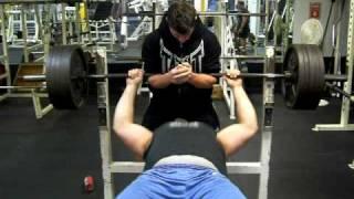 Nate Silva 500 Pound Bench Press