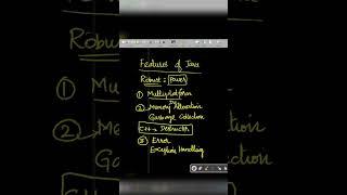 Features of Java - Robust - Muthuramlingam - Payilagam