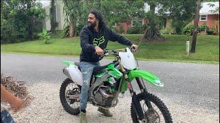 HE BOUGHT A KX250F! (HIS FIRST TIME RIDING A 250)