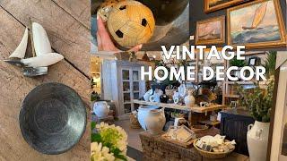 ANTIQUE & VINTAGE SHOP WITH ME & HAUL | Creating a unique home.