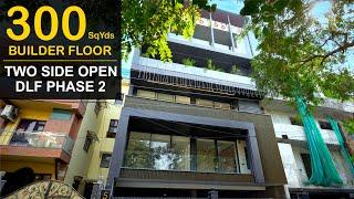 Luxurious 300 SqYds Builder Floor | Two Side Open | DLF Phase 2 Gurgaon