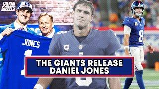 Giants RELEASE Daniel Jones Reaction