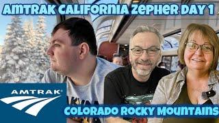 Our First Full Day On The Amtrak California Zephyr | Breathtaking Colorado Rocky Mountain View’s