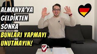 ALMANYA'YA GELDİK - İŞTE İLK YAPILACAKLAR LİSTESİ!