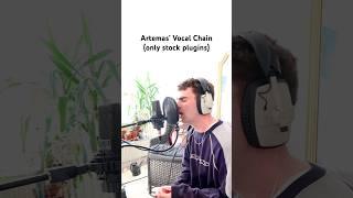 artemas’ vocal chain only using logic plugins ️ #artemas #vocals #logicprox #producertips