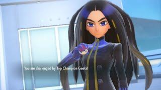 Top Champion Geeta Battle in Pokemon Scarlet and Violet