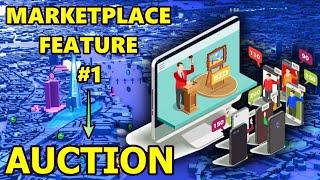 Feature 1 - MARKETPLACE AUCTION | Step by Step Guide to BIDDING in LANDLORD Real Estate Tycoon