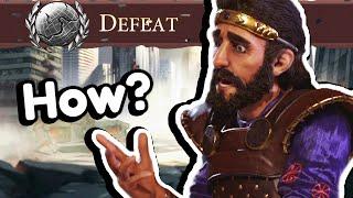 Sometimes Even The Best Civ 6 Players Get DESTROYED On Deity - Civ 6 Persia