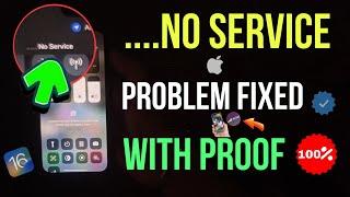 iPhone No Network Problem Solved 100% With Proof | iPhone No Service Problem Solution |