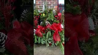 Randazzo Fresh Market Christmas Pots and Wreaths