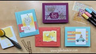 Stampin' Up! Daffodil Daydream Making Technique, Flowing Flowers ~ 2/24/22 Thurs Night Stamp Therapy