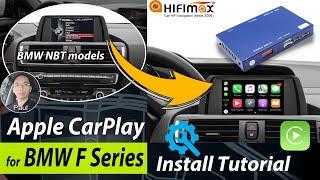 BMW F Series NBT Apple CarPlay Install Tutorial | BMW 1/2/3/4/5/6/7 Series X1/X3/X5/X6 Carplay setup