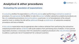 Investigating the Results of Analytical Procedures [CPA Prep]