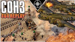 BROKEN ARROW!!! | 4v4 Black Gold | Company of Heroes 3 Replays #23