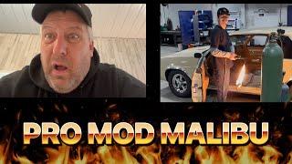 WE CUT UP THE @theoldmansgarage’s MALIBU!