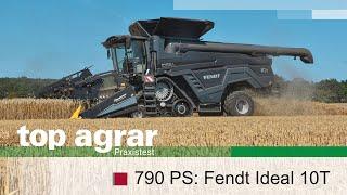 790 PS an zwei Hebeln:  AGCO/Fendt IDEAL 10T ohne Lenkrad im top agrar-Fahrbericht