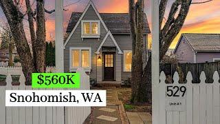 Incredible Snohomish House for First Time Homebuyers: What would your monthly payment be?