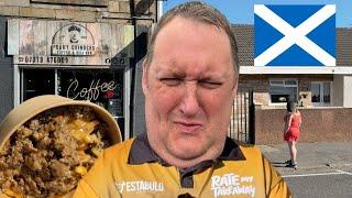 I tried DIRTY Haggis Fries in SCOTLAND!