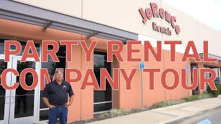 Party Rental Company Tour - JoRonCo Rentals