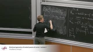 Ana-Maria Castravet : Birational geometry of moduli spaces of curves - Lecture 1