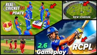 Real Cricket 24 Again Update Full Review & RCPL Auction  Squads, Gameplay Bug!! RC24!!