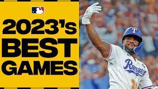 The Best MLB games of 2023! (Ft. milestones, clutch postseason moments & MORE!)