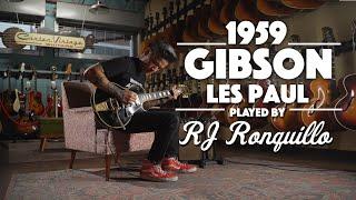 1959 Gibson Les Paul Custom played by RJ Ronquillo