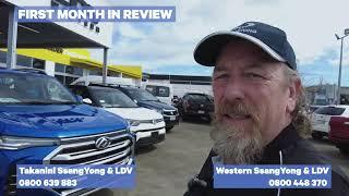 Our First Month Making Videos - In Review! Western SsangYong & LDV