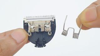 Philips Trimmer Blade - How to Put Spring Back