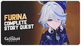 Furina Story Quest (Full Quest) The Little Oceanid | Genshin Impact 4.2