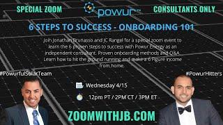 6 steps to success Getting Started with Powur