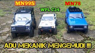 Rc Off road 4x4 Mn99s vs Wpl C24 vs Mn78 | MY TRIP RC22