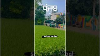 Mera pind #punjab #village  #bus #viralvideo