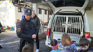 Na dnevu odprtih vrat Postaje konjeniške policije Ljubljana se je trlo ljubiteljev konj