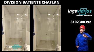 DIVISIONES DE BAÑO EN VIDRIO TEMPLADO EN BOGOTA-INGEVIDRIOS