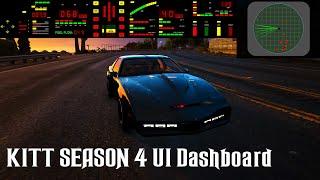 Knight Rider Mod GTA 5 - Season 4 UI Dashboard