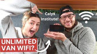 BEST VAN LIFE / RV INTERNET OPTION? Unlimited Digital Nomad Wifi 5G M2000 Hotspot, Calyx Institute