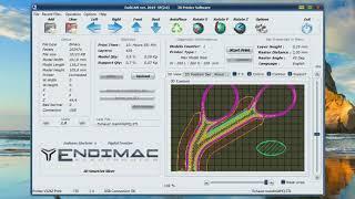 EndiCam Slicer - How is it works. Exhoust Manafold Full Process