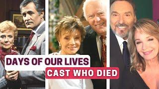 Days of Our Lives Star Who Sadly Died! (1965 - 2023)