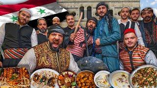 تحدي الاكل السوري   Syrian Food Challenge