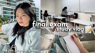 final exam study vlog  | 4.0 GPA, being productive while still having fun | TAYLOR'S UNIVERSITY