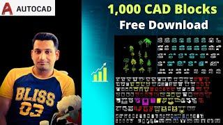 Auto Cad blocks free download and how to use it | Insert cad blocks 2021 | Learn AutoCAD