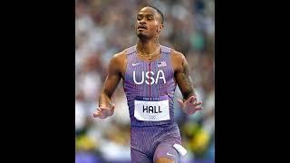 Quincy Hall wins the Mens 400m AT The Paris 2024 Olympics