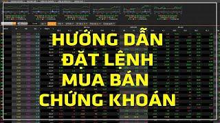 Hướng Dẫn Đặt Lệnh Mua Bán Chứng Khoán Từ A Đến Z