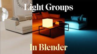 How to Use Light Groups in Blender