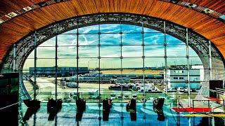 A Walk Though Terminal 2E Arrivals, Charles de Gaulle, Paris