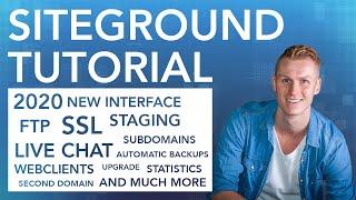 Siteground Tutorial | 37 Awesome Features